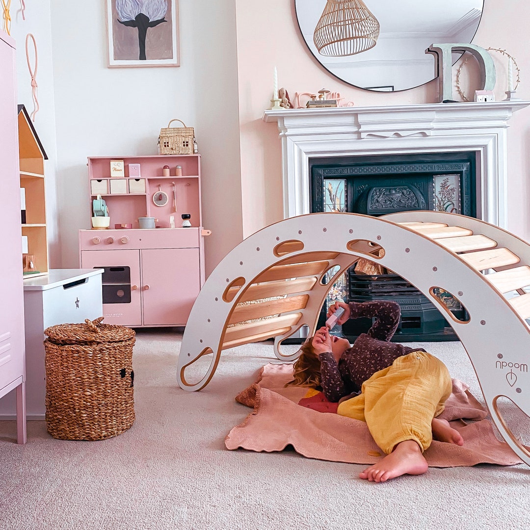 White Woodu Rocker - Stylish S/M/L/XXL Rocking Chair for Home Décor ...