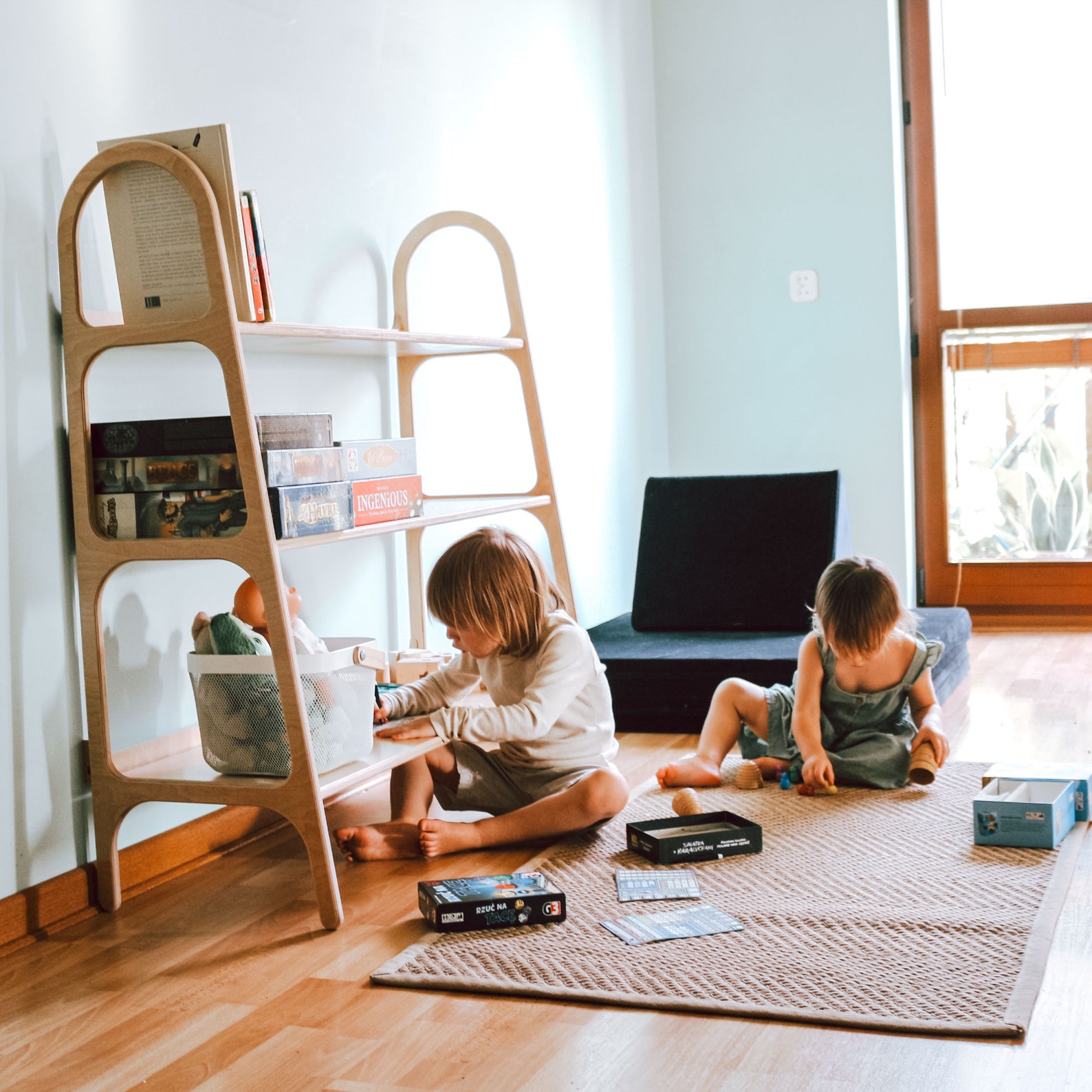 3 Shelves Montessori Toddler Toy Shelf Display Shelf Custom Etsy