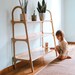 3 shelves Montessori Toddler Toy shelf, Display shelf, Custom Montessori furniture up to 47'/120cm