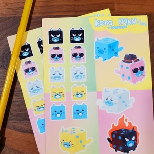 RGG Koro Nyan Sticker Bogen (Judgement)