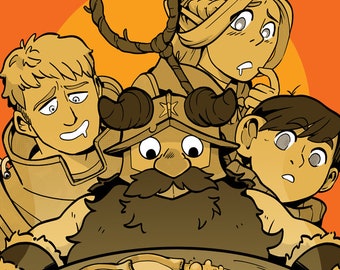 Delicious Dungeon - Dungeon Meshi Print
