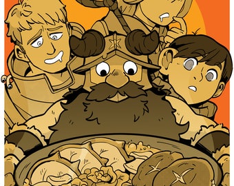 Delicious Dungeon - Dungeon Meshi Print