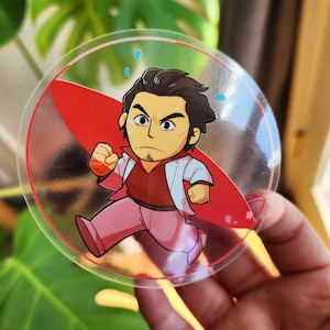 Super Kiryu Ball - Transparent Vinyl Sticker