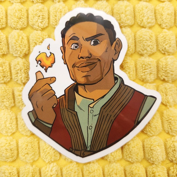 Wyll Baldur's Gate 3 Vinyl Sticker