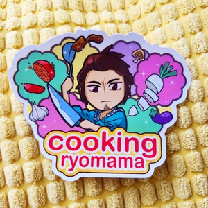 Adesivo de vinil Cooking Ryomama - Like a Dragon Ishin
