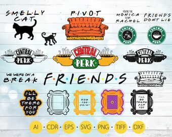 Friends svg | Etsy