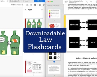 Contract & Tort Law Revision Flashcard Notes