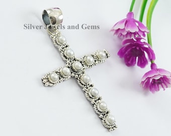 PEAQ 人口Perlネックレス♡ Oval-Shaped Nephrite Jade, Cultured Pearl & White Topaz