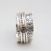 Sterling Silver Spinner Ring-Spinner Meditation Ring-Handmade Silver Ring-925 Sterling Silver Ring-Silver Spinner Ring-Thumb Ring