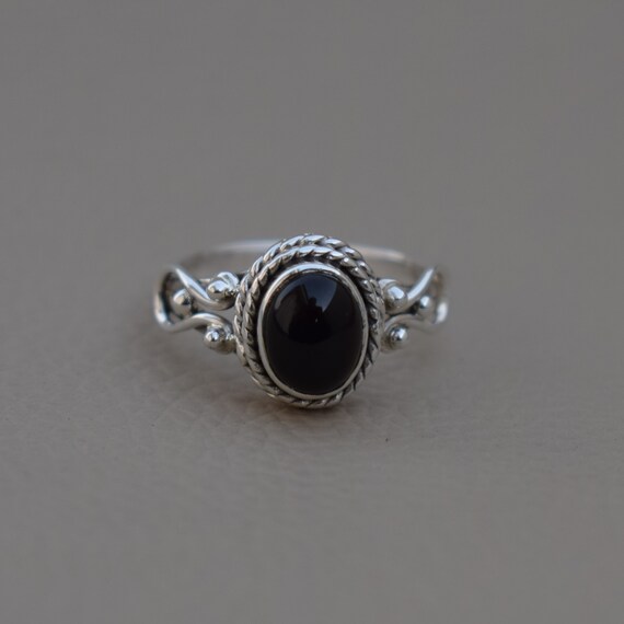 etsy onyx ring