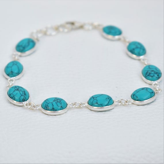 Febbraio Birthstone Ametista Viola Bracciale Donna Ragazza Gioielli Regalo di compleanno – Aurora Tears