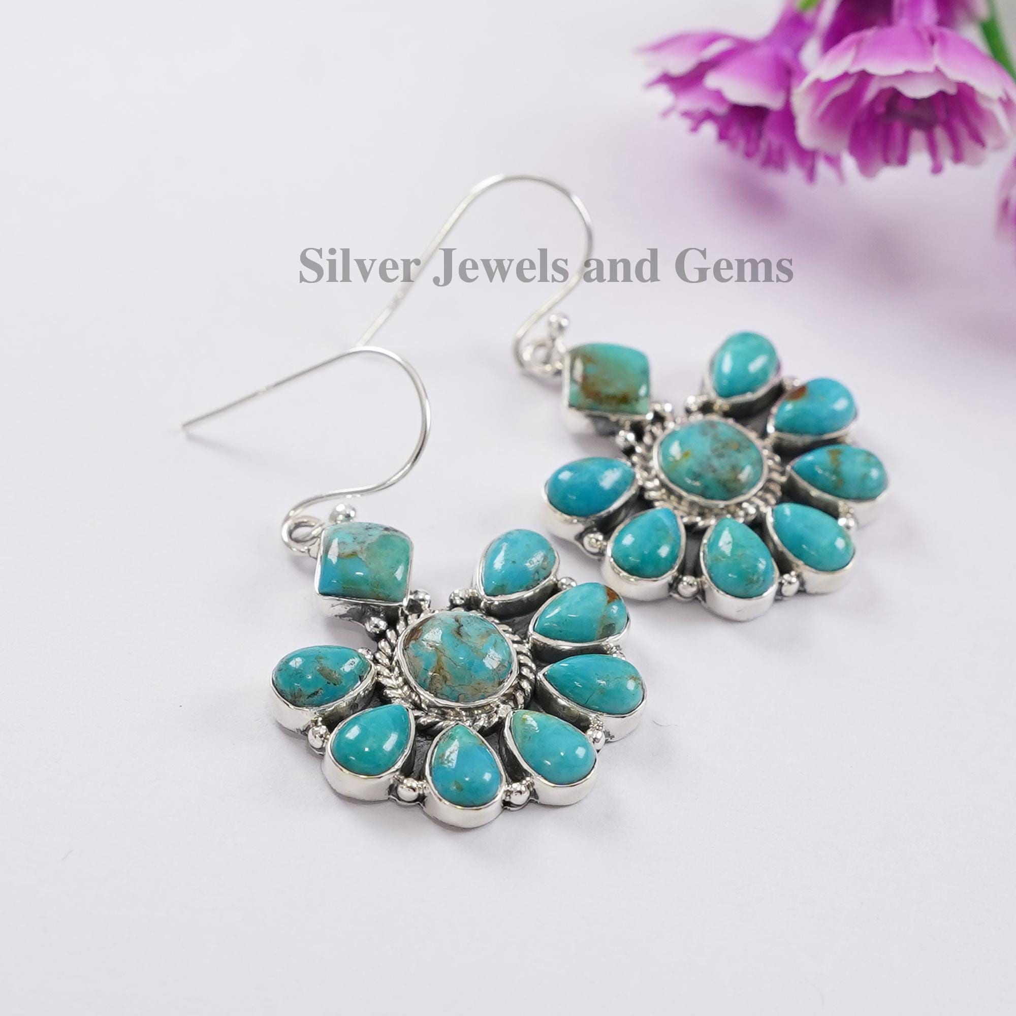 Lot D'épingle à Cheveux Et Boucles D'oreilles Multicolores - Pierres Sur Ton Or - Occasion