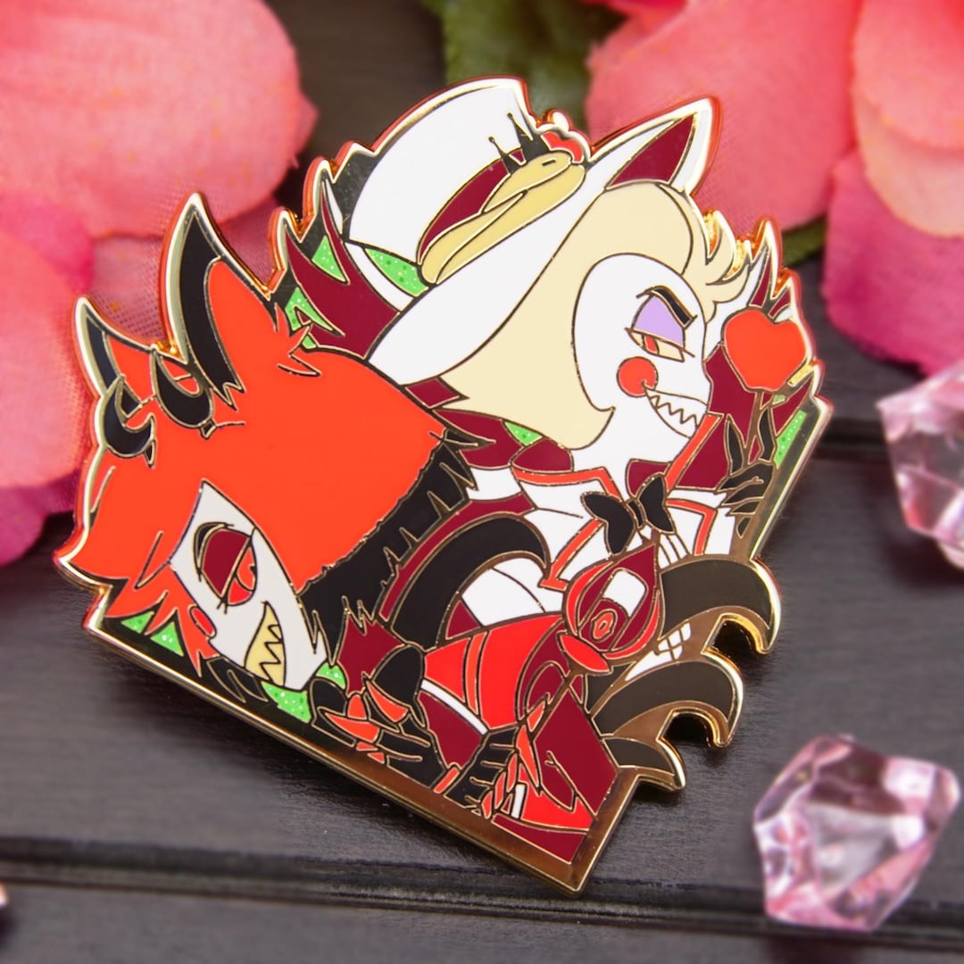 Enamel Pin - Hazbin Hotel - Radioapple - Etsy Australia