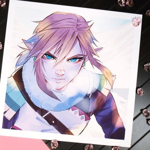 Art Print - The Legend of Zelda BOTW - Link