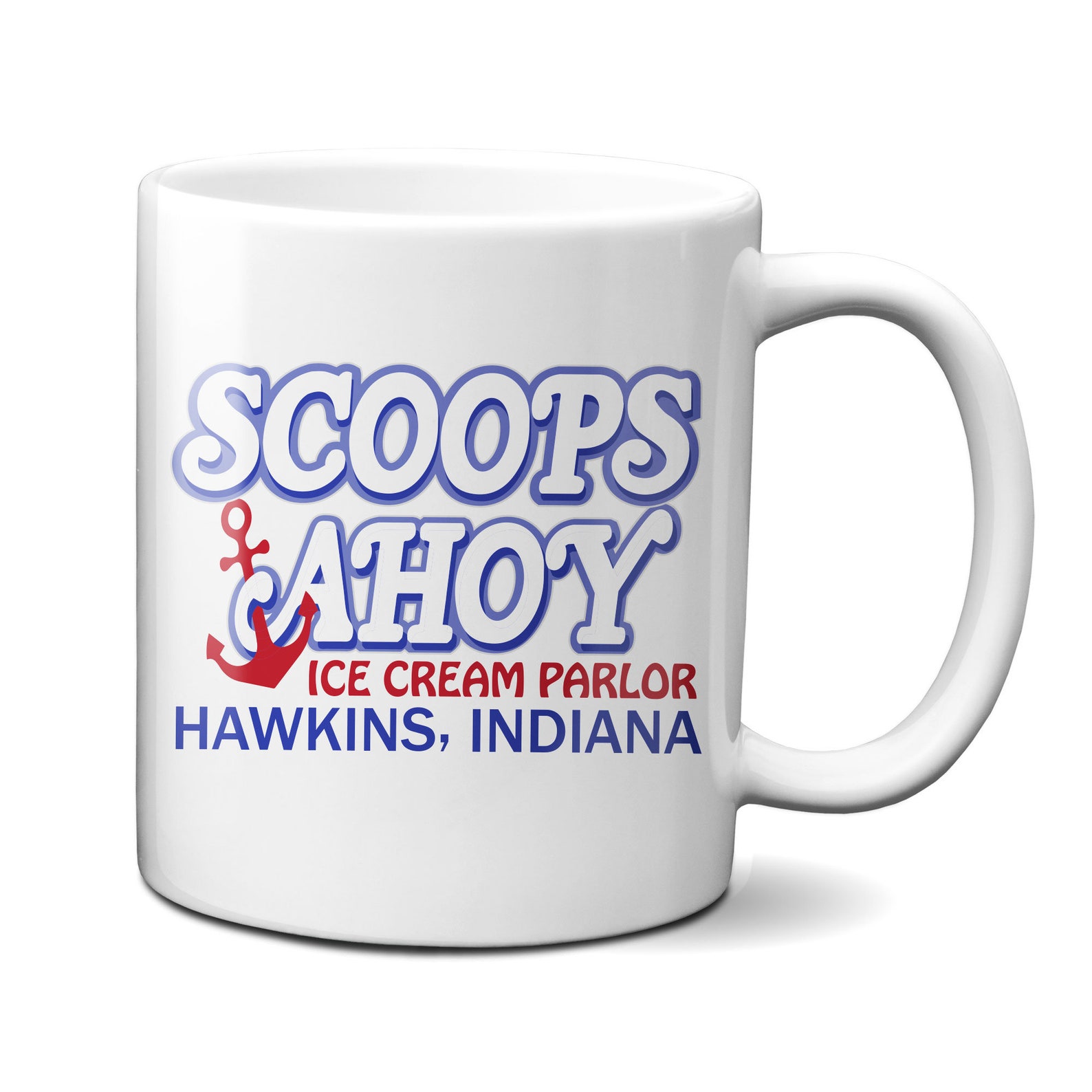 Scoops Ahoy Ice Cream Parlor 11oz Mug Etsy