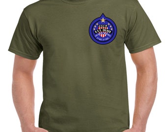 T-shirt USCM Colonial Marines (film Aliens) Taille XL Noir - Neuf Avec étiquettes, 100% Coton, Style Distressed