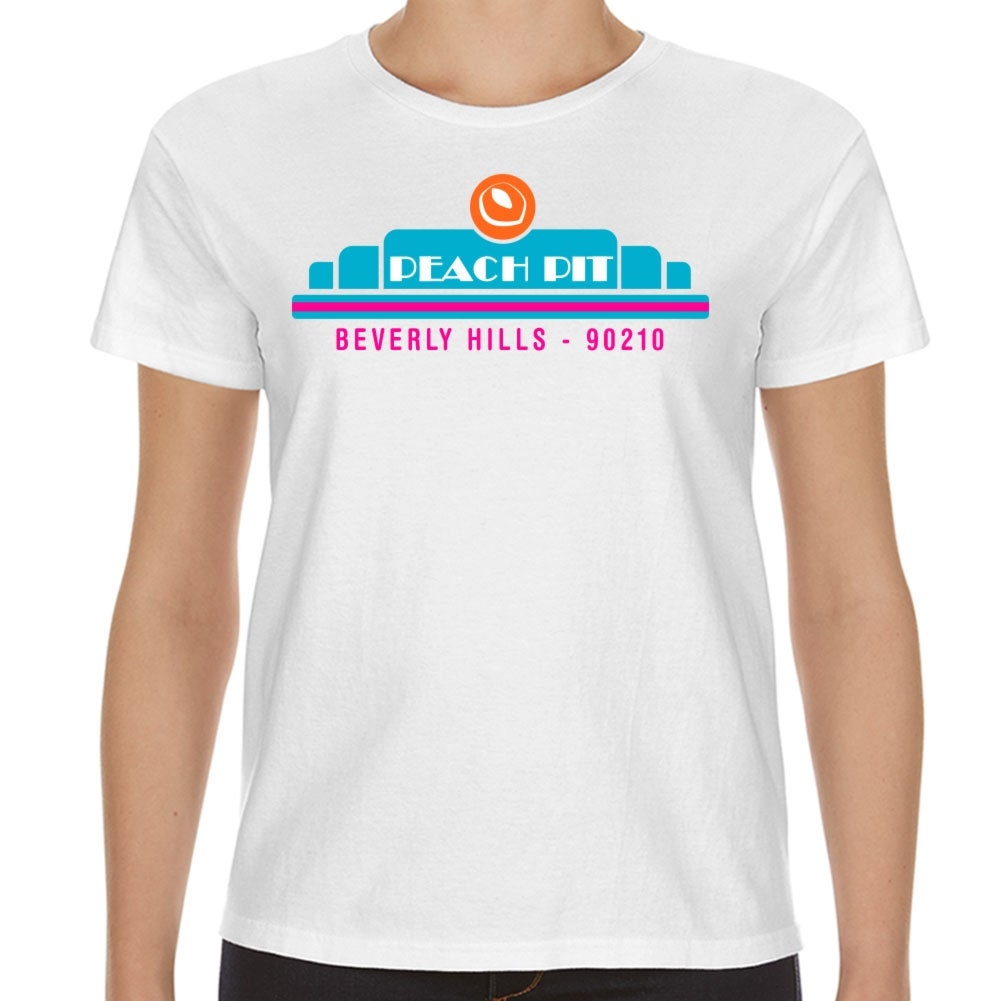 The Peach Pit Womens White Shirt Etsy The Peach Pit Womens White Shirt Etsy