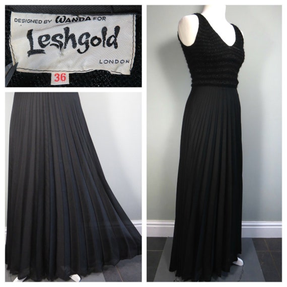 black strappy evening dress