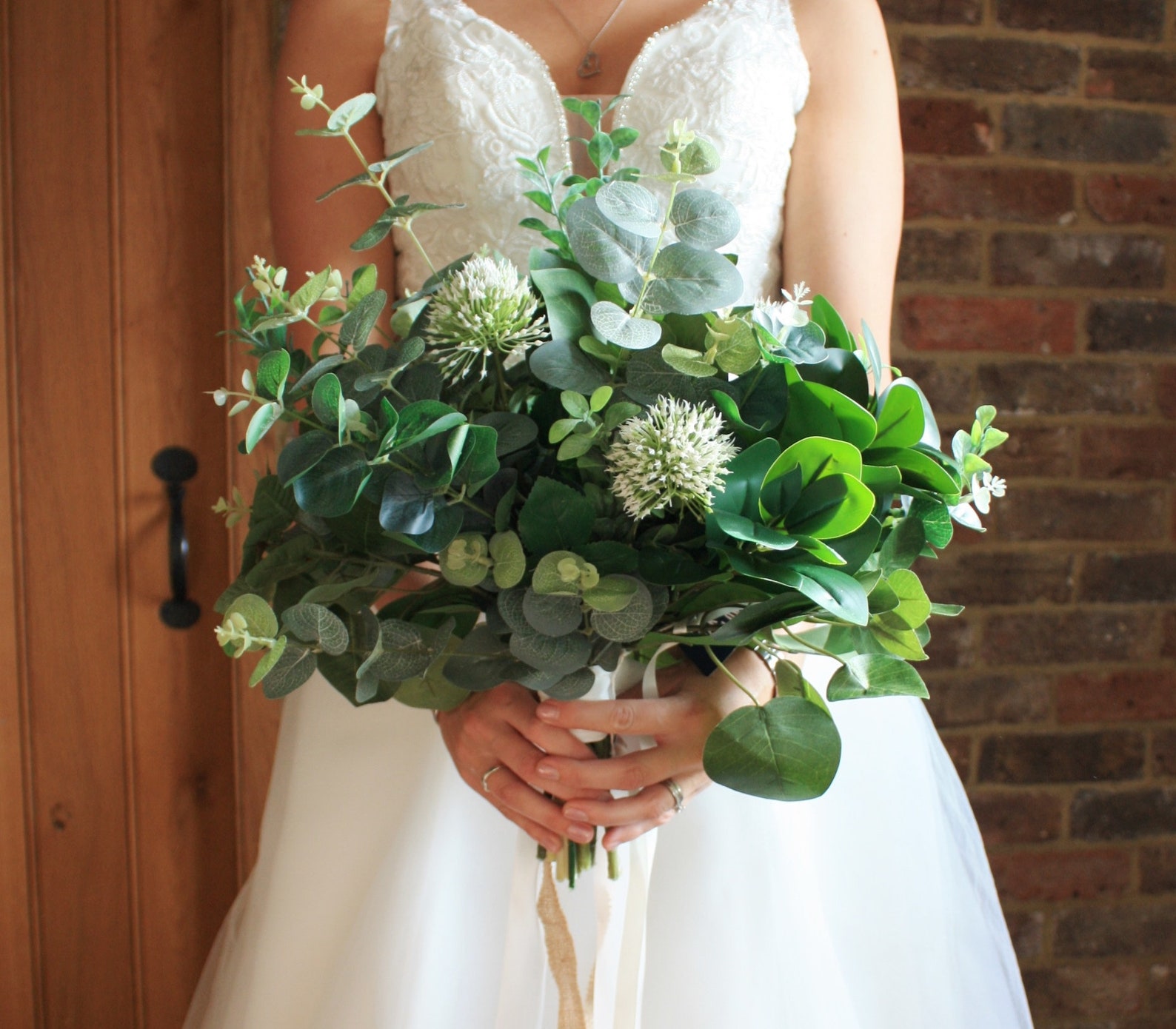 Greenery Bouquet . Foliage Bouquet . Artificial Greenery Etsy