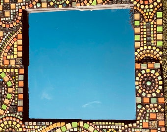 Beautiful Mosaic Mirror