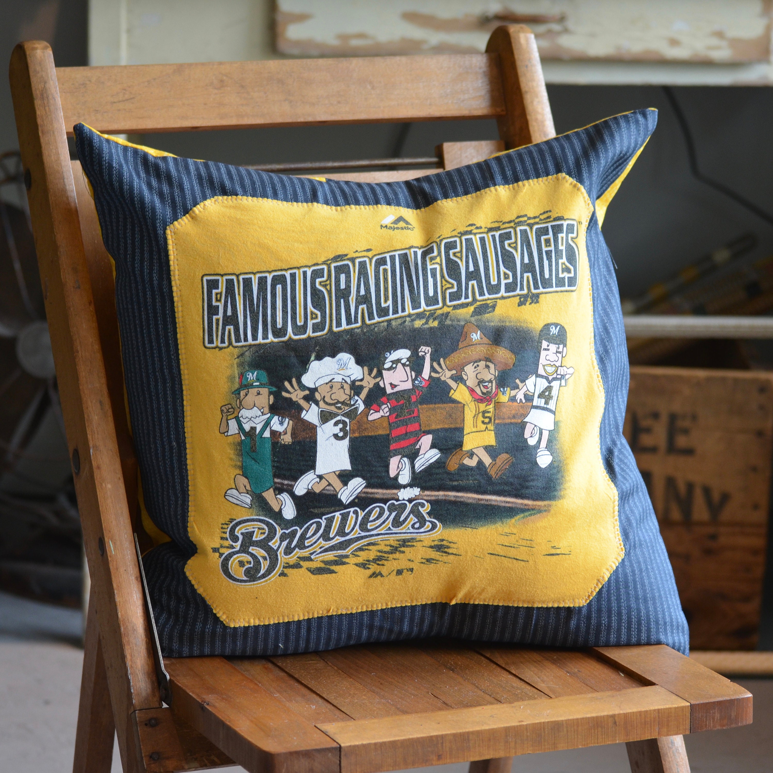 brewers sausage t shirt