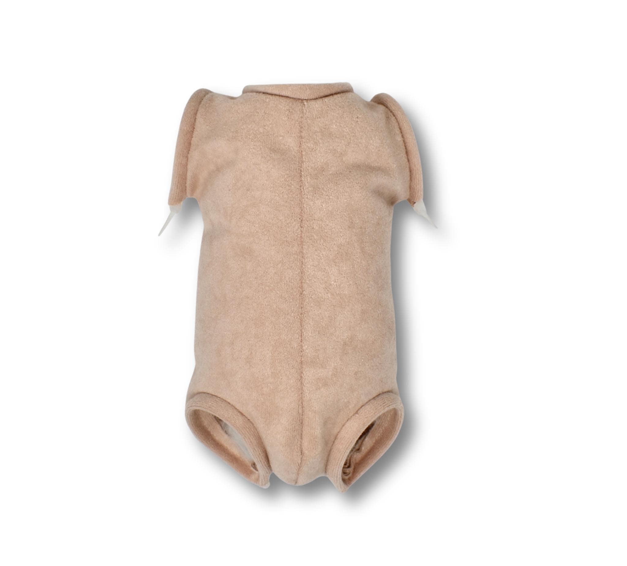 3 Colors: 13-14" Doe Suede Body For Reborn Doll Kits