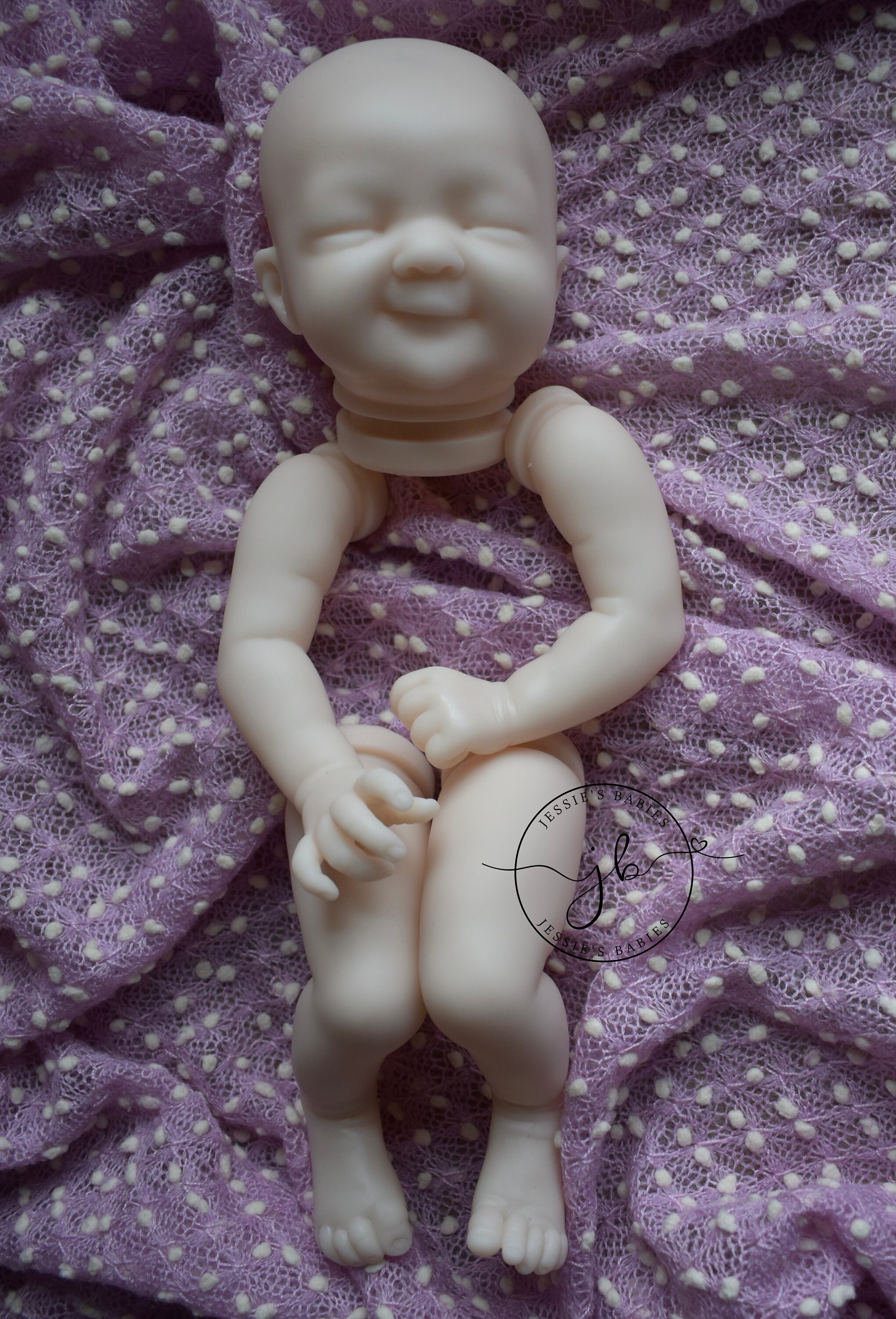 New Bebe Reborn Kit – Tink Vinyl Puppenteile 16 Zoll, Bereits Bemalt, DIY Set Zum Zusammenbauen & Gestalten