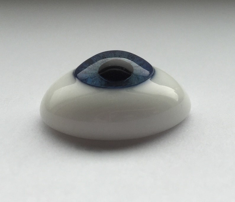Modern or Reborn dolls Oval Glass Doll Eyes 8 mm for Antique,repro