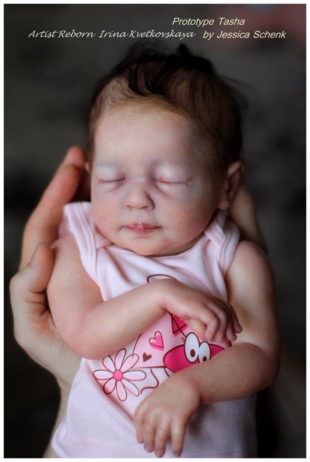 BLANK Reborn Doll KIT Tasha by Jessica Schenk (vinyl Parts