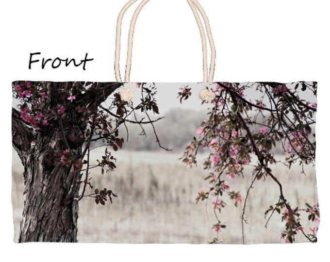 As She Blossoms Tote
