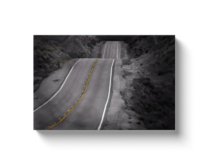 Bump In The Road (Solid Face Canvas With Solid Backing)
