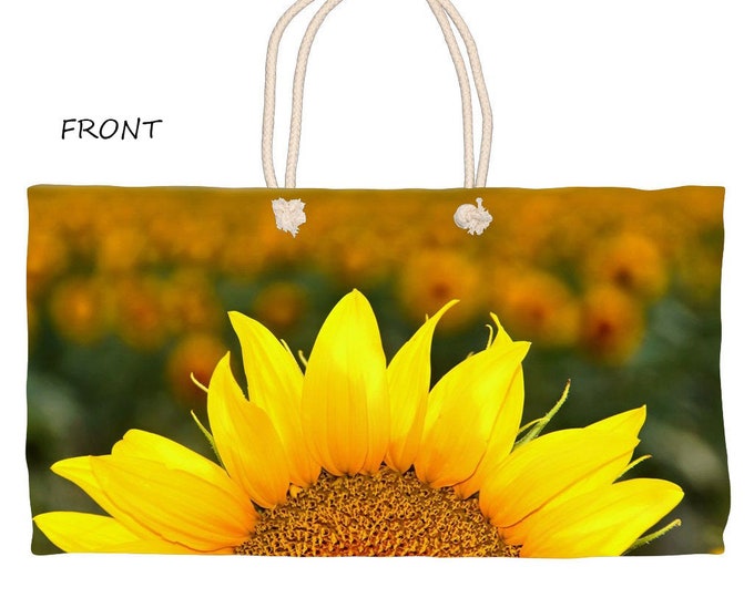 Sunflower Tote (Double Sided Print)