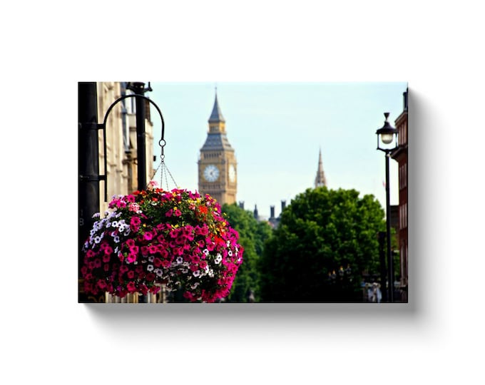 Big Ben London (Solid Face Canvas With Solid Backing)