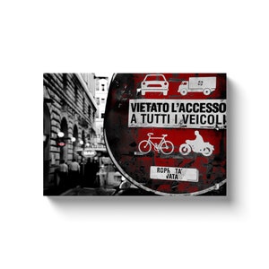 Access Prohibited Rome (Solid Front Canvas With Solid Backing)