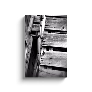 Crates Vertical (Solid Face Canvas With Solid Backing)