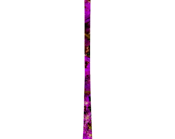 Purple Floral Tie