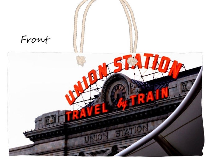 Denver Union Station Tote (Double Sided Print)