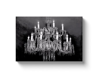 Chandy W/ Brush Strokes (Solid Face Canvas With Solid Backing)