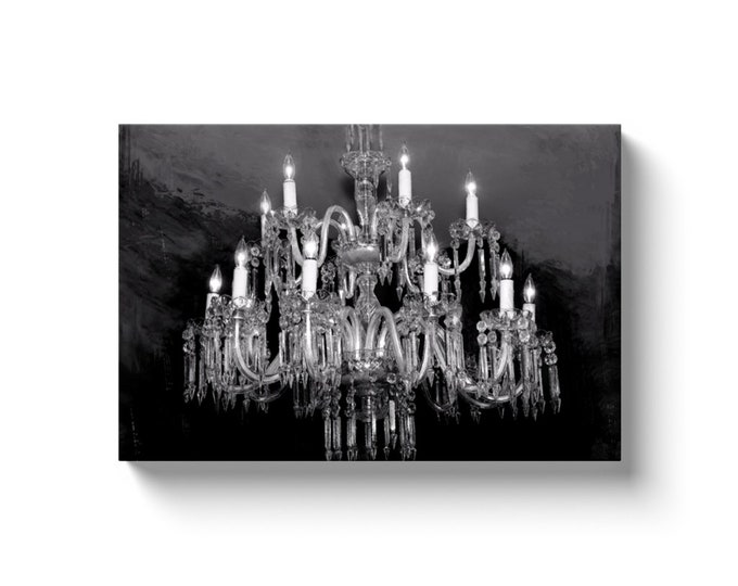 Chandy W/ Brush Strokes (Solid Face Canvas With Solid Backing)