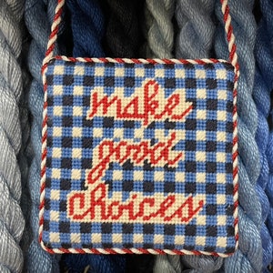 Coastal Finishings Needlepoint - Square and Rectangular Ornaments