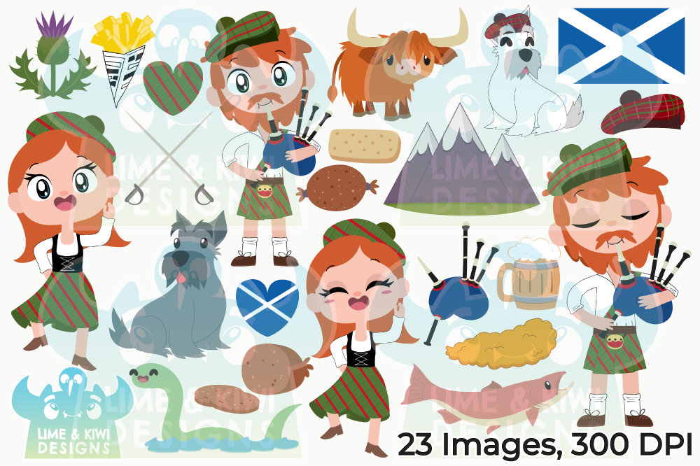 Haggis Highlands Thistle Haggis Shortbread Bagpipes Scottish United