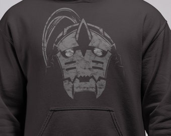 Alphonse Elric Hoodie: Minimalist Anime Brotherhood Gift