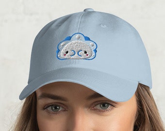 Sombrero de papá Snom bordado / Gorra de monstruo Kawaii