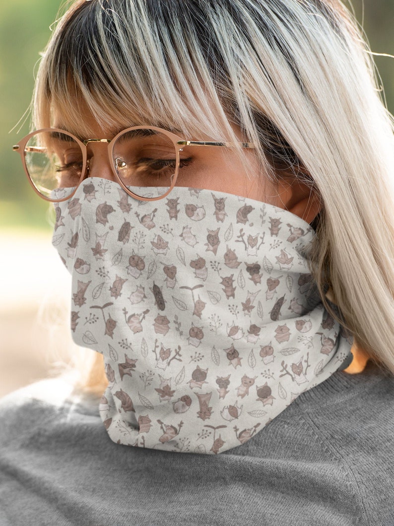 Botw Playful Seeds Neck Gaiter Botw Gifts Botw Accessories Etsy