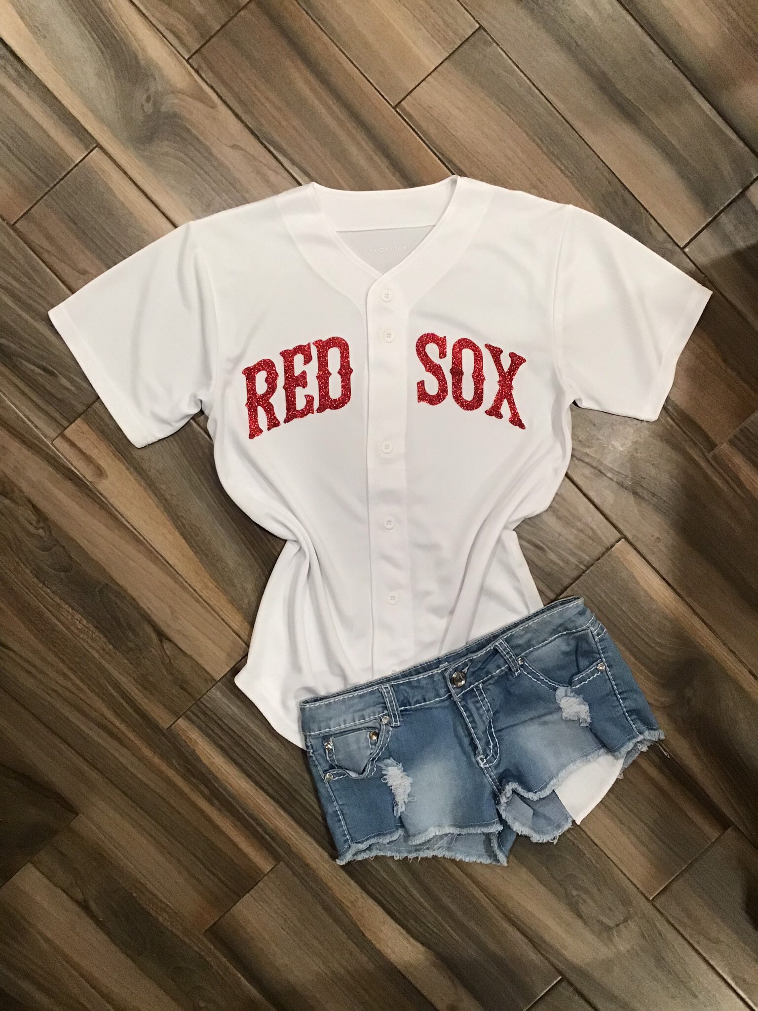 toddler personalized red sox jersey