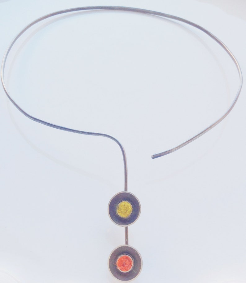 Contemporary Jewellery Modern Rigid Necklace Contemporary Necklace