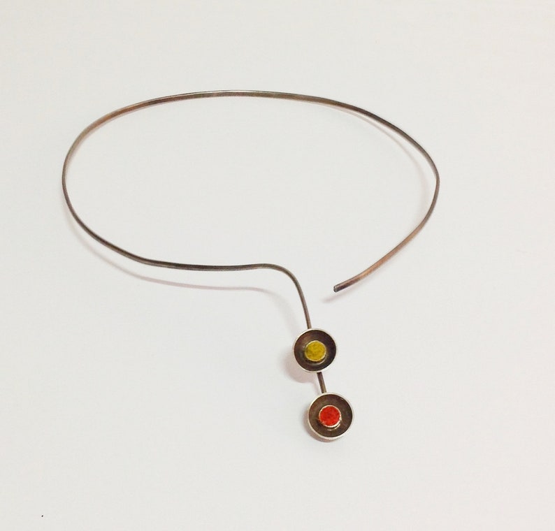 Contemporary Jewellery Modern Rigid Necklace Contemporary Necklace