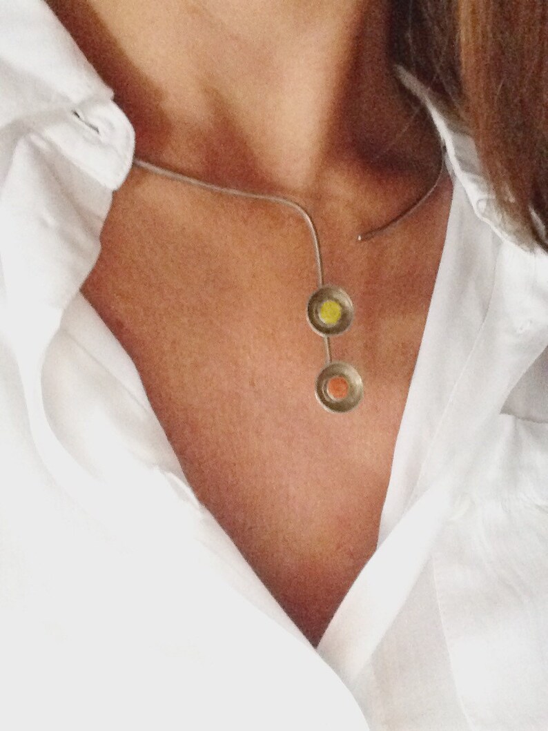 Contemporary Jewellery Modern Rigid Necklace Contemporary Necklace
