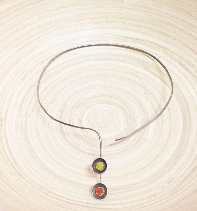 Contemporary Jewellery Modern Rigid Necklace Contemporary Necklace