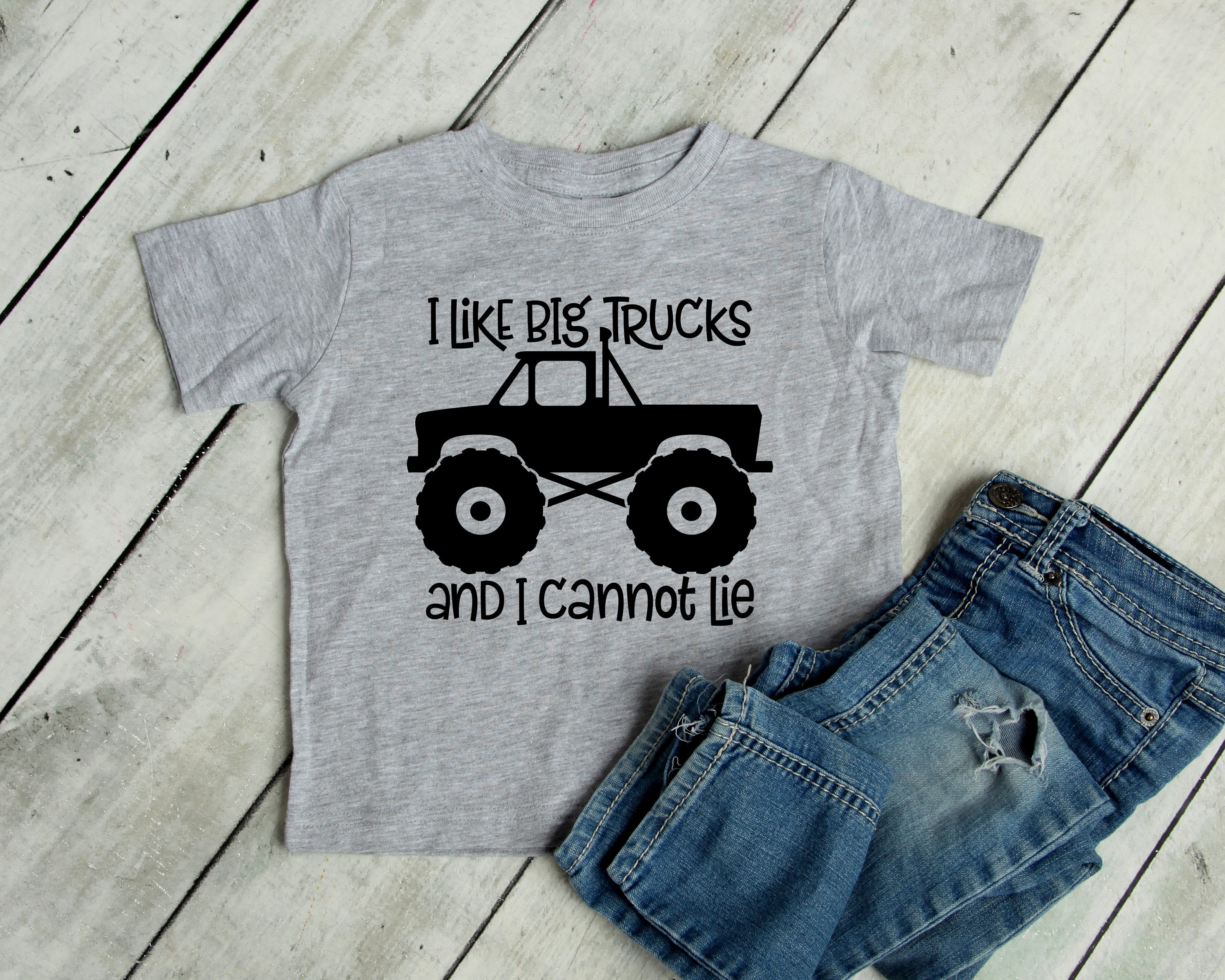 Toddler Boy / Truck / I Like Big Trucks Shirt / Boys Truck Etsy